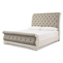  Signature Design by Ashley Realyn B743B10 California King Sleigh Bed IMAGE 1