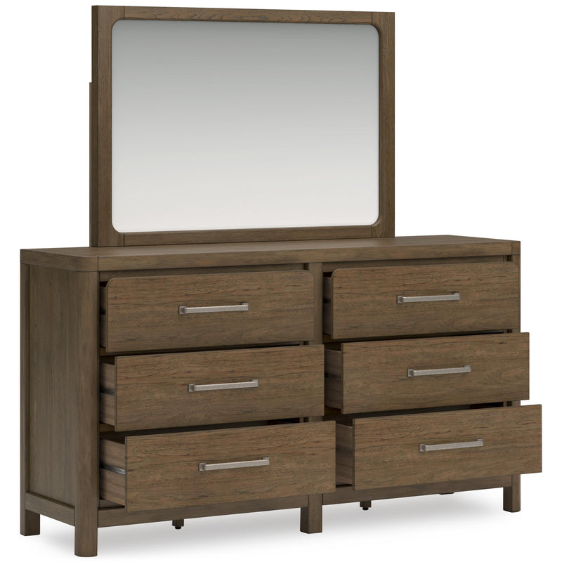 Signature Design by Ashley Cabalynn 6-Drawer Dresser with Mirror B974-31/B974-36 IMAGE 2