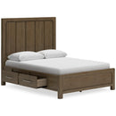  Signature Design by Ashley Cabalynn B974B4 Queen Panel Bed with Storage IMAGE 2