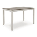 Signature Design by Ashley Skempton D394-423 Rectangular Dining Room Counter Table Set IMAGE 4