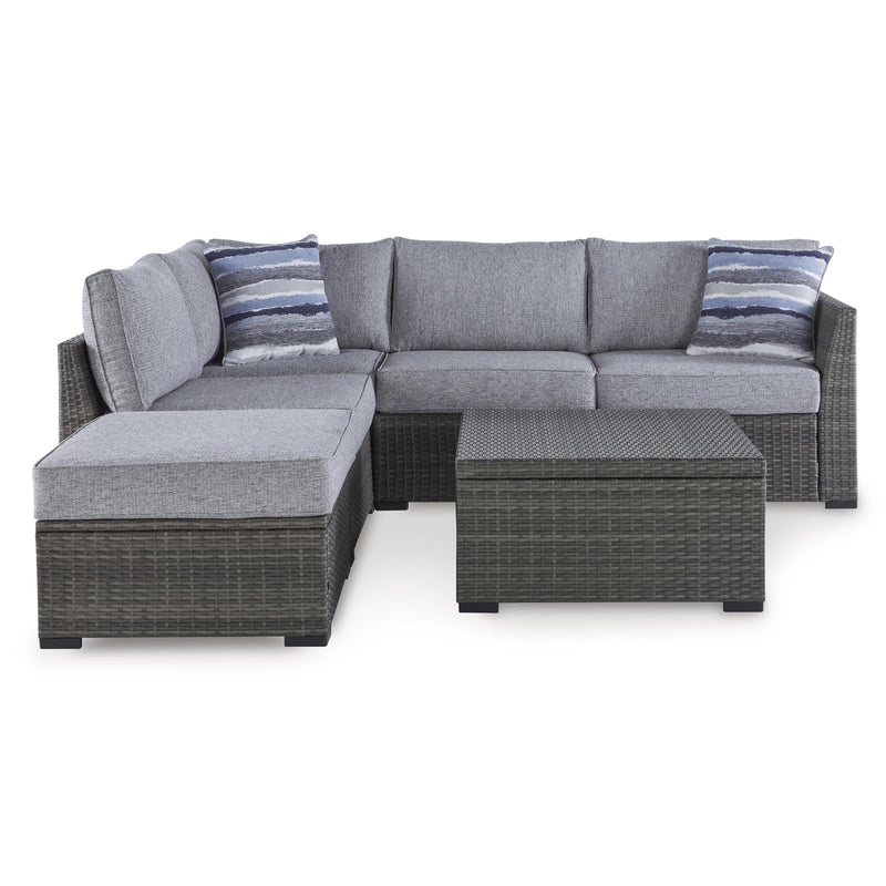 Signature Design by Ashley Petal Road P297-070 Loveseat Sectional/Ottoman/Table Set IMAGE 2