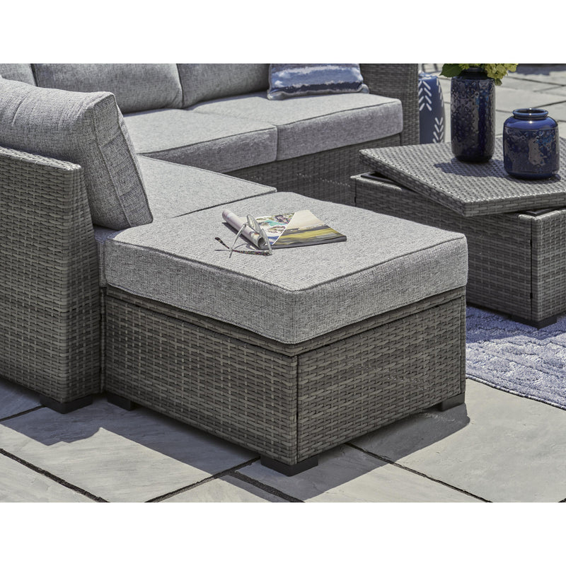 Signature Design by Ashley Petal Road P297-070 Loveseat Sectional/Ottoman/Table Set IMAGE 6