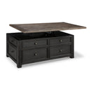  Signature Design by Ashley Tyler Creek T736T3 Coffee Table and 2 End Tables with Console IMAGE 14