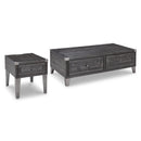  Signature Design by Ashley Todoe T901T1 Coffee Table and End Table IMAGE 1