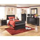  Signature Design by Ashley Huey Vineyard B128 6 pc Twin Sleigh Bedroom Set IMAGE 1