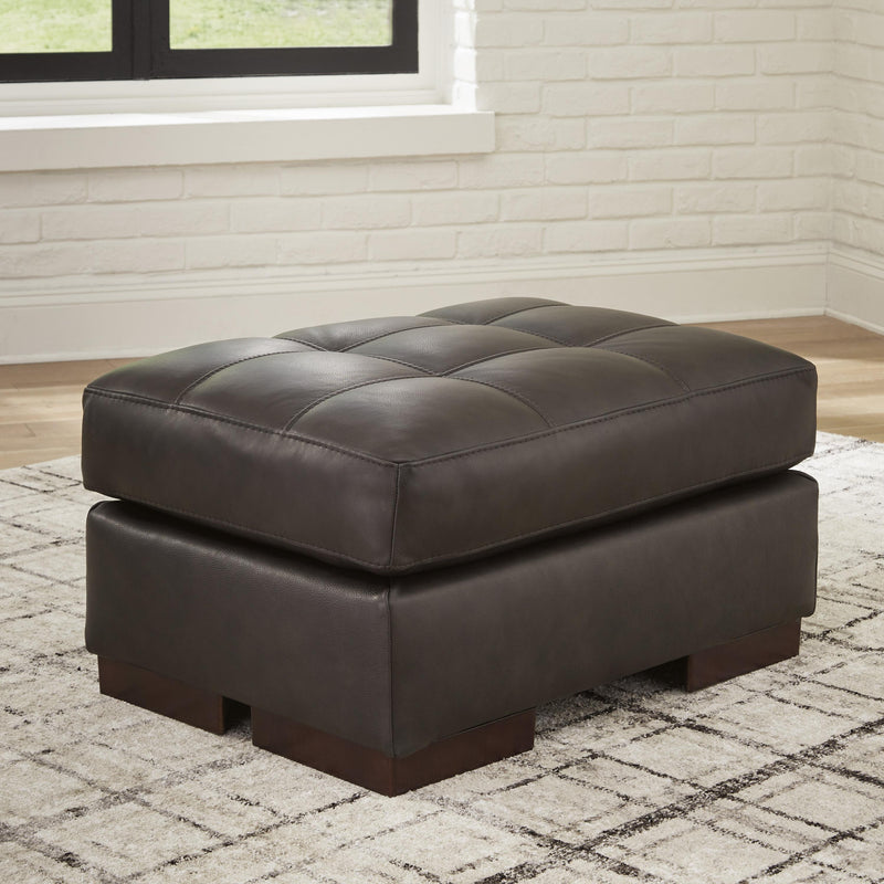 Signature Design by Ashley Luigi Leather Match Ottoman 5650614C IMAGE 5