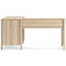  Signature Design by Ashley Battelle H3929H1 60" Home Office Desk with Return IMAGE 5