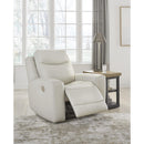 Signature Design by Ashley Mindanao U5950513C Power Recliner with Adjustable Headrest IMAGE 5