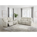 Signature Design by Ashley Mindanao U5950518C Power Reclining Loveseat with Console and Adjustable Headrest IMAGE 9