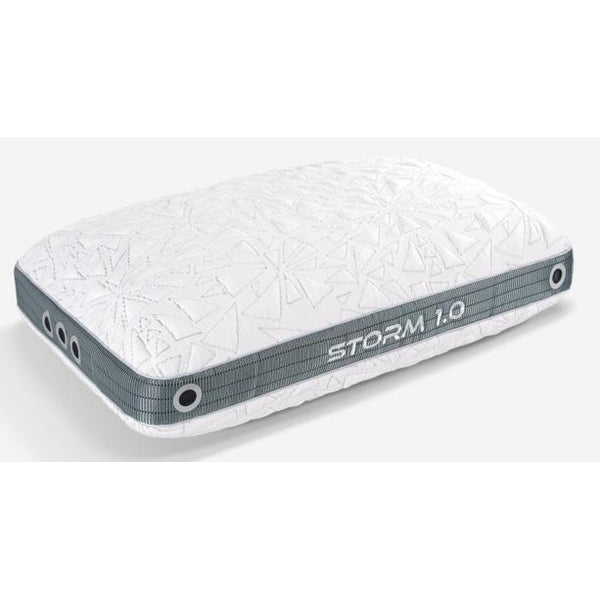  Bedgear Storm Performance® 1.0 Pillow (Standard) - Plush Slim - Back & Side Sleepers IMAGE 1