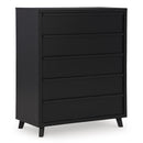 Signature Design by Ashley Danziar B1013-345 Five Drawer Wide Chest IMAGE 1