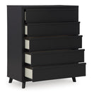 Signature Design by Ashley Danziar B1013-345 Five Drawer Wide Chest IMAGE 2