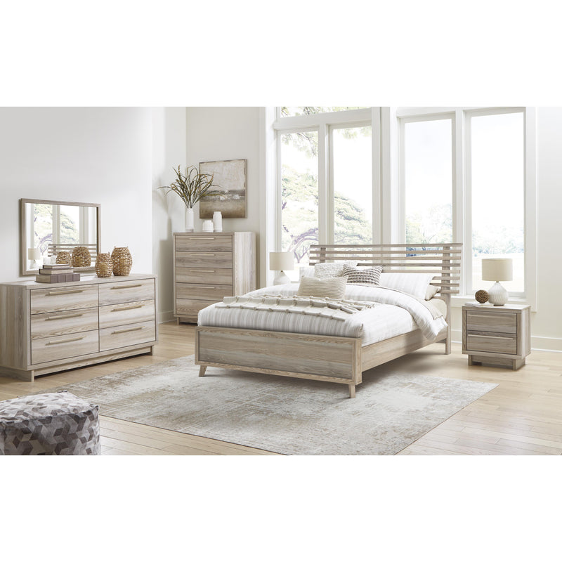 Signature Design by Ashley Hasbrick Queen Panel Bed B2075-157/B2075-54/B2075-95/B100-13 IMAGE 3