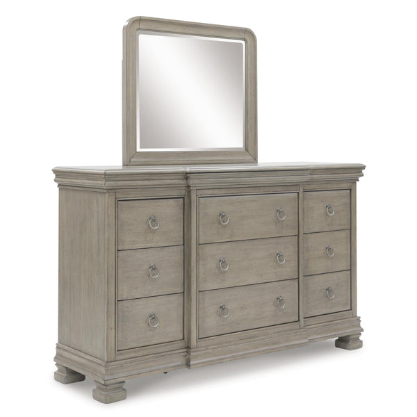 Signature Design by Ashley Lexorne 9-Drawer Dresser with Mirror B924-31/B924-36 IMAGE 1