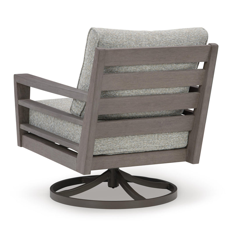 Signature Design by Ashley Hillside Barn P564-821 Swivel Lounge with Cushion IMAGE 4