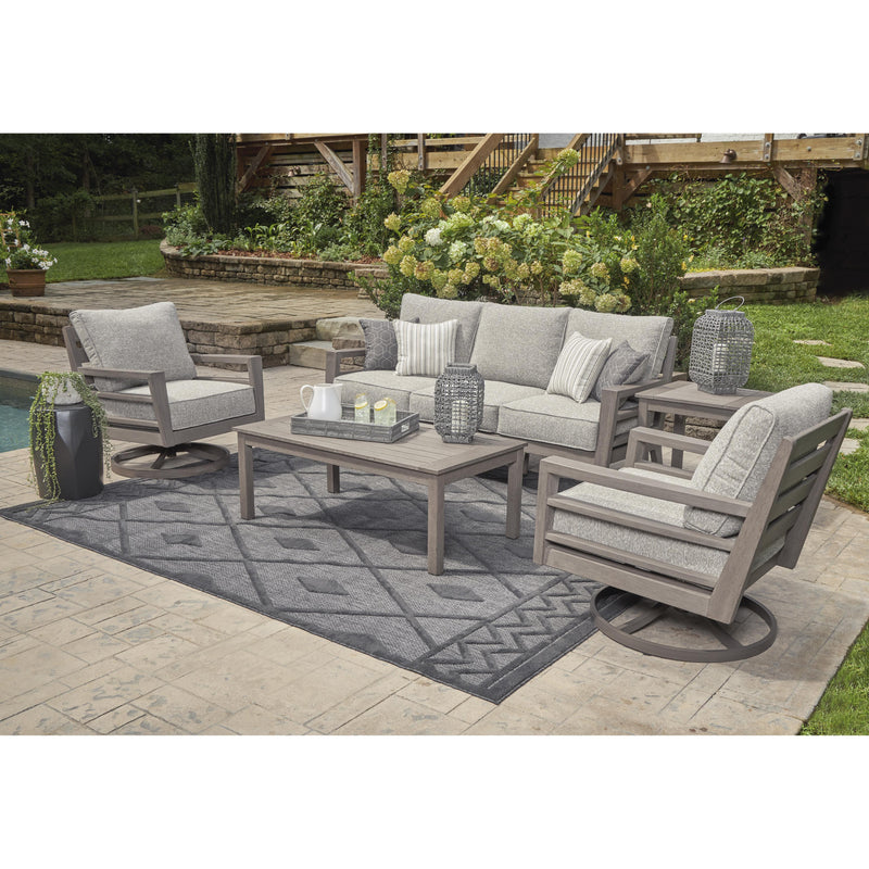 Signature Design by Ashley Hillside Barn P564-821 Swivel Lounge with Cushion IMAGE 7