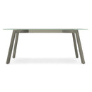 Amisco Lidya Dining Table with Glass Top 50972/56|90291 IMAGE 2