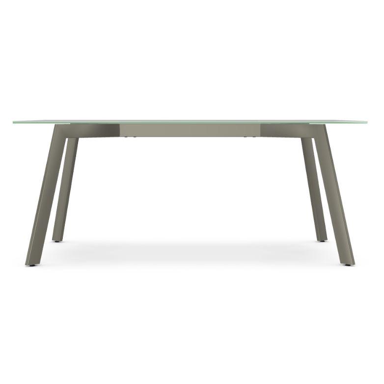 Amisco Lidya Dining Table with Glass Top 50972/56|90291 IMAGE 2