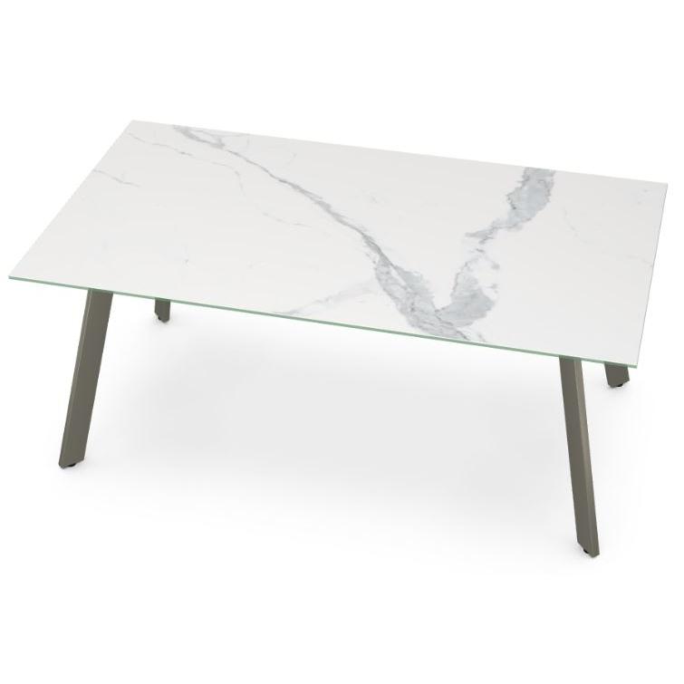 Amisco Lidya Dining Table with Glass Top 50972/56|90291 IMAGE 4