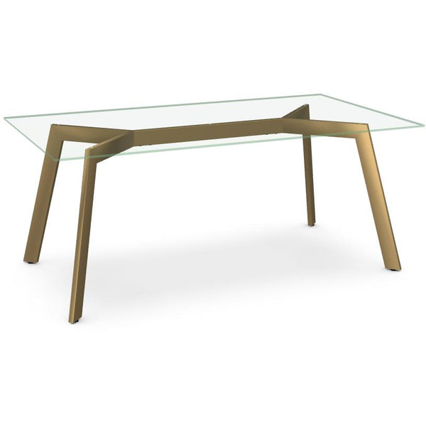 Amisco Lidya Dining Table with Glass Top 50972/27|90271 IMAGE 1