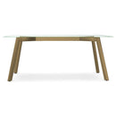 Amisco Lidya Dining Table with Glass Top 50972/27|90271 IMAGE 2