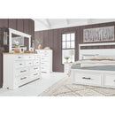  Benchcraft Ashbryn B844B1 Dresser and Mirror IMAGE 9