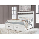  Benchcraft Ashbryn B844B5 California King Panel Storage Bed IMAGE 6