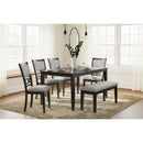 Signature Design by Ashley Langwest D422-325 Dining Room Table Set IMAGE 3
