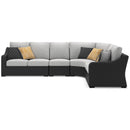  Signature Design by Ashley Beachcroft P792P2 4 pc Outdoor Sectional IMAGE 2