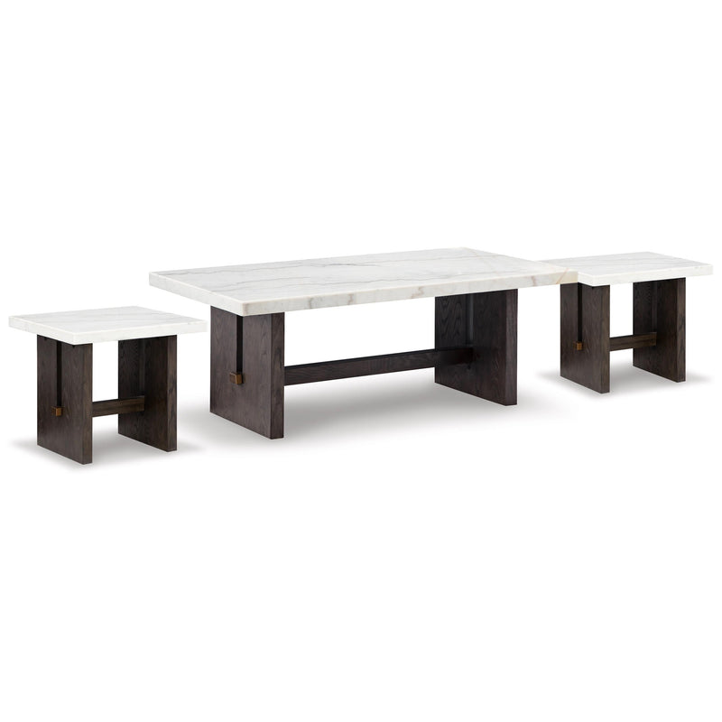 Signature Design by Ashley Burkhaus Occasional Table Set T779-1/T779-3/T779-3 IMAGE 1