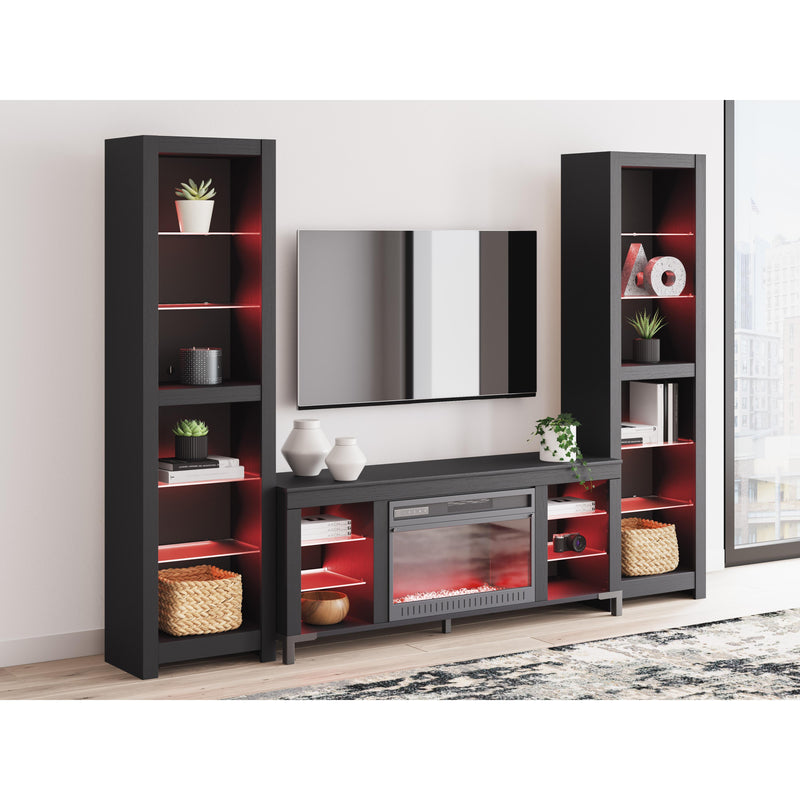 Signature Design by Ashley Cayberry 3 pc Entertainment Center with Electric Fireplace W2721-168/W2721-24/W2721-24 IMAGE 7