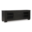 Signature Design by Ashley Galliden W841-168 Extra Large TV Stand IMAGE 1