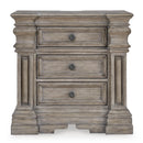 Signature Design by Ashley Blairhurst B916-93 Three Drawer Night Stand IMAGE 3