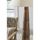  Signature Design by Ashley Danset L329101 Wood Floor Lamp IMAGE 3