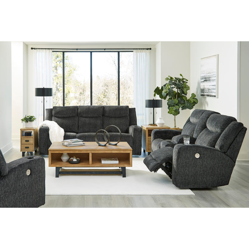 Signature Design by Ashley Martinglenn Power Reclining Fabric Loveseat 4650496C IMAGE 11