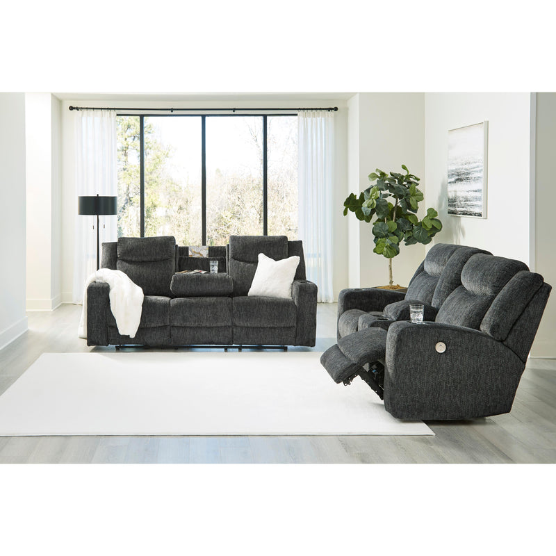 Signature Design by Ashley Martinglenn Power Reclining Fabric Loveseat 4650496C IMAGE 13