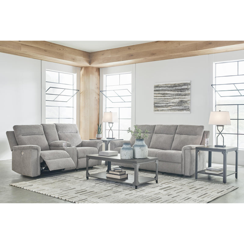 Signature Design by Ashley Barnsana Power Reclining Fabric Loveseat 3320196C IMAGE 12