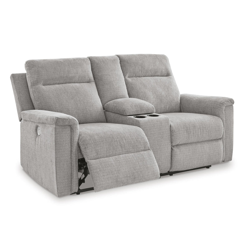 Signature Design by Ashley Barnsana Power Reclining Fabric Loveseat 3320196C IMAGE 2