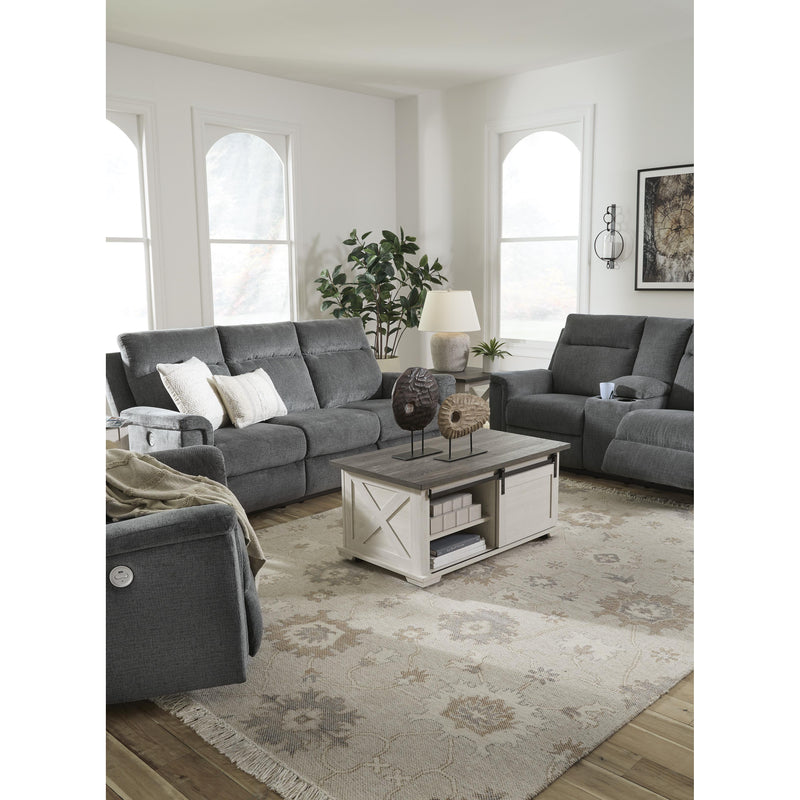 Signature Design by Ashley Barnsana Power Reclining Fabric Loveseat 3320296C IMAGE 11