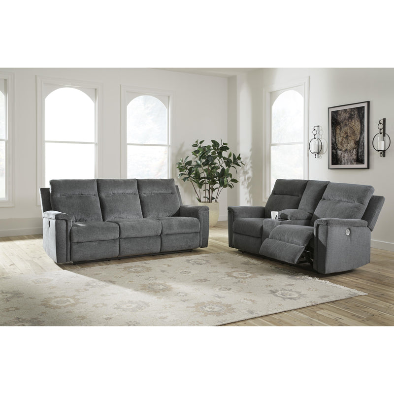 Signature Design by Ashley Barnsana Power Reclining Fabric Loveseat 3320296C IMAGE 12