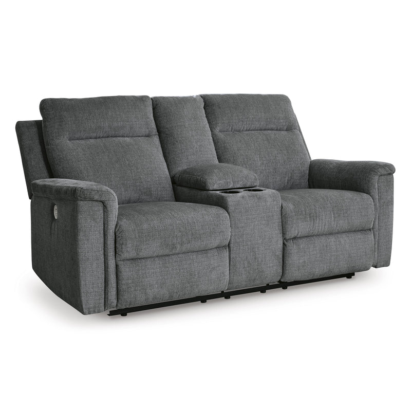 Signature Design by Ashley Barnsana Power Reclining Fabric Loveseat 3320296C IMAGE 1