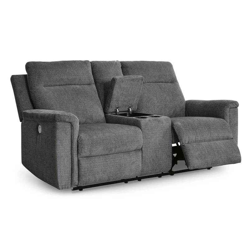 Signature Design by Ashley Barnsana Power Reclining Fabric Loveseat 3320296C IMAGE 2