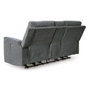  Signature Design by Ashley Barnsana 3320296C Double Reclining Power Loveseat with Console IMAGE 5