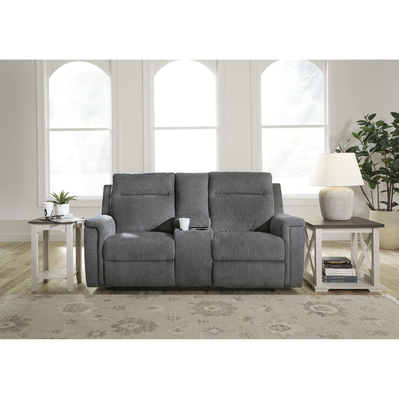 Signature Design by Ashley Barnsana Power Reclining Fabric Loveseat 3320296C IMAGE 6