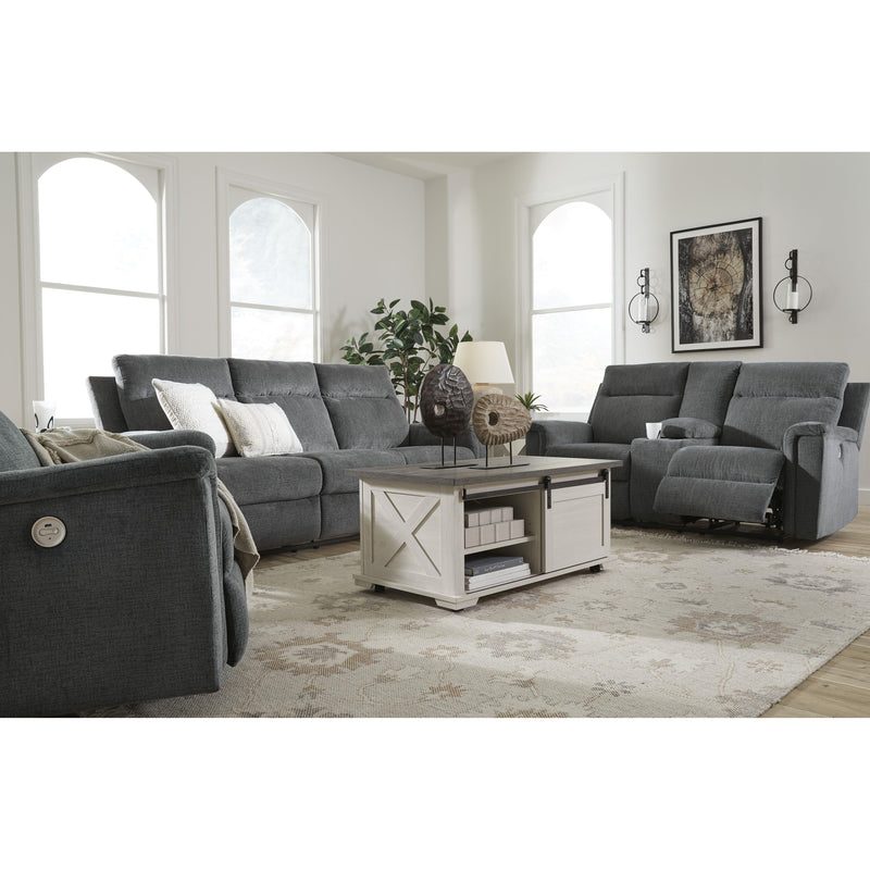 Signature Design by Ashley Barnsana Power Reclining Fabric Loveseat 3320296C IMAGE 9