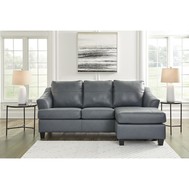 Signature Design by Ashley Genoa Stationary Leather Match Sofa 4770518C IMAGE 7