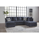  Signature Design by Ashley Albar Place 95302S1 2 pc Sectional IMAGE 3