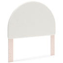  Signature Design by Ashley Wistenpine B1323-87 Full Upholstered Round Headboard IMAGE 1