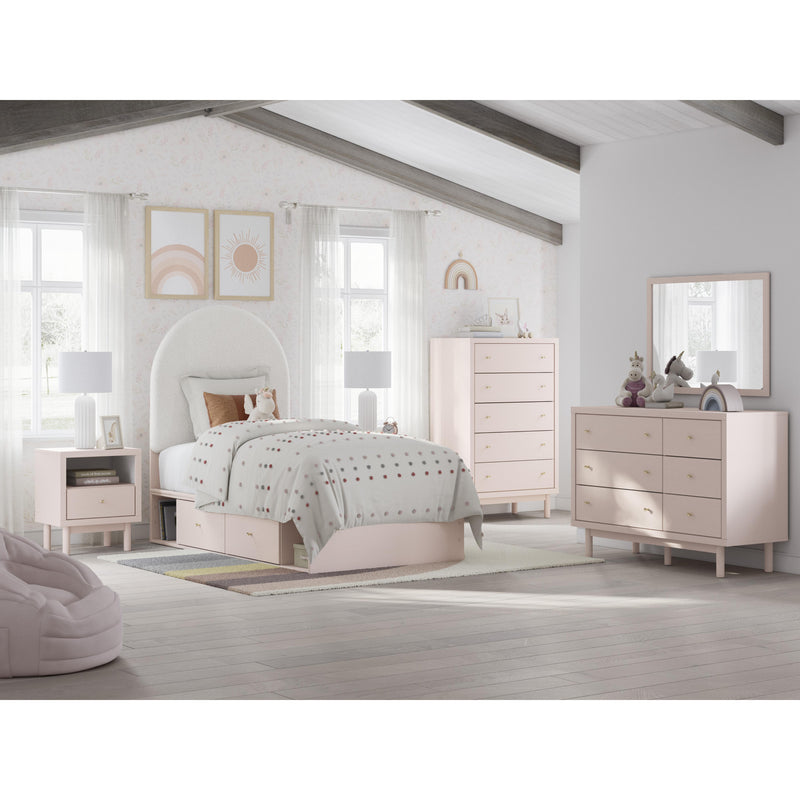 Signature Design by Ashley Wistenpine 6-Drawer Dresser with Mirror B1323-221/B1323-36 IMAGE 16