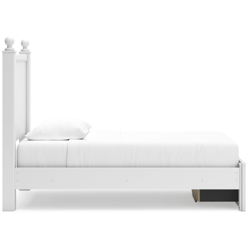 Signature Design by Ashley Mollviney Twin Panel Bed with Storage B2540-53/B2540-52S/B2540-83 IMAGE 4